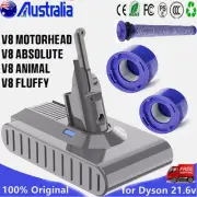 Replacement Battery for Dyson V8 SV10 Animal Absolute Fluffy Motorhead Sony Cell