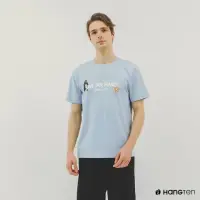 在飛比找momo購物網優惠-【Hang Ten】男裝-BCI純棉保育動物印花短袖T恤(淺