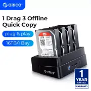 ORICO USB3.0 to SATA 4 Bay Hard Drive Docking Station for 2.5/3.5'' HDD SSD
