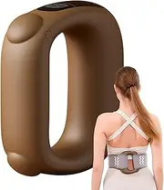 Portable Massager Hoop - Body Massage Hoop Fitness Machine | Home Gym Dormitory Massager Outdoor Portable with No Noise for Neck, Shoulder, Arms, Waist