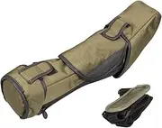 Gupcaqosjw Spotting Scope Case - Portable Spotting Scope Bag | Shock-Absorbent Telescope Carrying Case, Portable Spotting Scope Bag