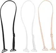 [WRITWAA] Pairs Bra Shoulder Straps Anti-slip Design Removable Holders for Women Versatile for Outfits