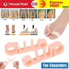 up10X Silicone Gel Bunion Corrector Toe Separators Elastic Straighteners Spacers