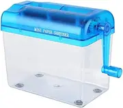 Portable Mini Shredder, Hand Cut Paper Shredder Mini Manual Shredder, A6 Paper Documents Handmade Cutting Machine Tool for Office Home School