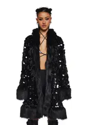 [Club Exx] Strobelight Redux Hooded Duster