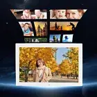 Digital Photo Frame Plastic 18.5 In 100‑240V 1080P Remote Control Photo Fram Fit