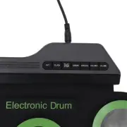 Electronic Drum Pad With 7 Practice Pads Headphone Jack Silicone Roll Up