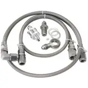 Aeroflow Turbo Oil Line Kit with Filter suit Ford BA-FG XR6 Turbo, AF30-1000