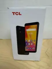 TCL A30 5102O 5.5" HD Display 8MP LTE Prime Black Unlocked Smartphone | Sealed
