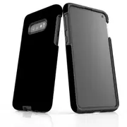 For Samsung Galaxy S10e Case, Armour Tough Protective Cover, Black