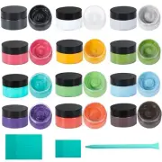 12 Bright Chalk Paste Plus 3 Squeegee Set, Screen Stencil Ink, Self-Adhesive ...