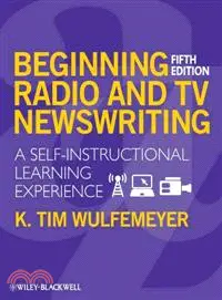 在飛比找三民網路書店優惠-BEGINNING RADIO AND TV NEWSWRI
