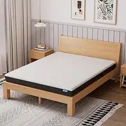 Dreamz Queen Blue Gel Memory Foam Mattress Natural Cooling Technology Thermal, High Density Foam Layer, Medium Firm, Premium Comfort, Breathable Top, Antibacterial & Removable Cover 15CM Thickness