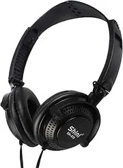 3.5mm Wired Gaming Headset Over-Ear Sports Headphones Music Earphones with Microphone in-line Control for Phones Tablet Laptop Desktop PC Black