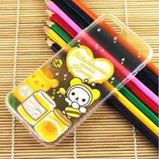 Rilakkuma 拉拉熊 iPhone 7 (4.7吋) 彩繪漸層保護軟套