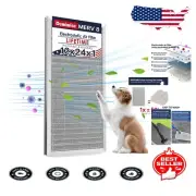 Electrostatic Air Filter 12x24x1 MERV 8 - Easy Install, Improves Air Quality