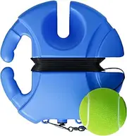 Generisch Tennis Rebound Trainer - Tennis Trainer, Portable Tennis Training Device, Tennis Trainer Rebound Balls, Tennis Trainer Training Device with Replacement Rebound Balls for Children and Adults
