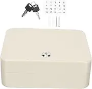 SEWACC Key Security Cabinet Box 20 Slot Key Organizer High Grade Iron Construction Easy to Open Close Home Office