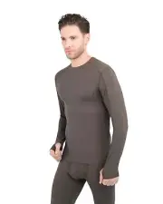 Terramar Thermolator 2.0 Men's Crew Baselayer, Dark Loden, X-Large