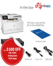 HP LaserJet Pro M283FDW 4in1 Color Laser Printer+Wi-Fi+Duplex+FAX+AirPrint #206A