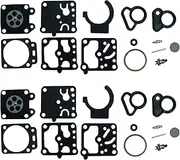 Carburetor Repair/Rebuild Kit Replaces Walbro K10-WZ For WZ carburetors (Pack of 2)