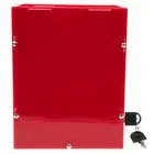 Acrylic Diaper Raffle Box Ballot Box Locking Mailbox Wall- Mount Mailbox