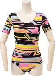 [Sasaki] AMZ-7000H Short Sleeve Leotard for Practice (Amazon.co.jp Exclusive) Color 1 S