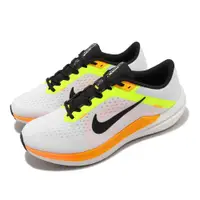 在飛比找ETMall東森購物網優惠-Nike 慢跑鞋 Air Winflo 10 白 橘 螢光黃