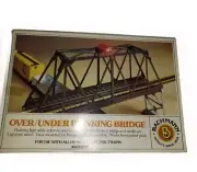 Bachmann HO Scale Over Under Blinking Bridge New Inbox Sealed