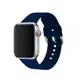 ALPINA Apple Watch系列 反扣式矽膠錶帶 S號/M號 38/40mm可交互使用