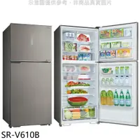 在飛比找蝦皮商城優惠-SANLUX台灣三洋【SR-V610B】606公升雙門變頻冰