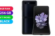 Samsung Galaxy Z Flip (256GB, Black) - Grade (Excellent)