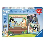 Ravensburger Bluey 3 x 49 Piece Jigsaw Puzzle