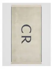 [Country Road] Verified Australian Cotton Cr Logo Beach Towel in Sand
