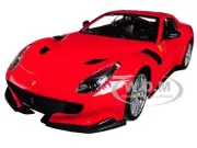 FERRARI F12 TDF RED 1/24 DIECAST MODEL CAR BY BBURAGO 26021