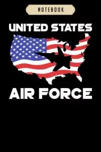 在飛比找博客來優惠-Notebook: Air force us flag f 