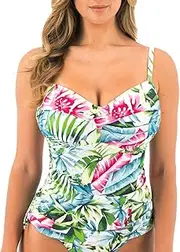 [FANTASIE] Women's Langkawi Underwire Twist Front Tankini