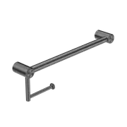 Nero Mecca Care 25mm Toilet Roll Rail 450mm Gun Metal