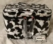 MISSONI FOR TARGET - TRAIN / MAKE UP CASE BLACK AND WHITE - BRAND NEW