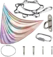 Indoor Hammock Chair Swing - Child Sensory Swing Seat,Non-Slip Snuggle Yoga Seat, Hangable Accessories for Teens Boys Youth Friends Family