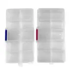 Transparent Storage Box Interlayer Storage Container Can Hold Paper Tape