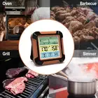 Digital Meat Thermometer With Long Probe Upgraded Grill Thermometer With 4