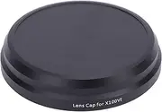 Aluminum Lens Cap Cover, Soft Cushioning, Lightweight, Aluminum Lens Cap Protector with Cotton Lining, 56mm ID Black for X100V, X100VI