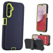 for Galaxy A14 5G case,Samsung A14 5G Heavy Duty case,[Military Blue Green