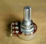 A250K Control Pot Split Shaft Potentiometer Taper 20mm