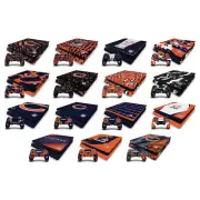 OFFICIAL NFL CHICAGO BEARS VINYL SKIN DECAL FOR PS4 SLIM CONSOLE & CONTROLLER