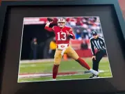 Beautifully Framed And Matted San Francisco 49ers Brock Purdy 8x10 Photo
