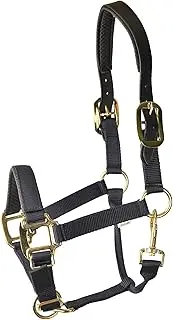 Gatsby Premium Nylon Halter with Padded Leather Overlay