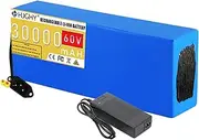 HJGHY 60V Lithium-Ion Battery 60V 12Ah 15Ah 20Ah 25Ah 30Ah Battery Pack 60V Waterproof Li-ion Battery for Electric Motorcycles Moped Replacing Battery,60v,30Ah