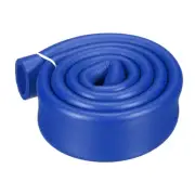 25mm IDx5mm Thick 3.3ft Blue Foam Grip Wrap Closed Cell Foam Tubing Non-slip